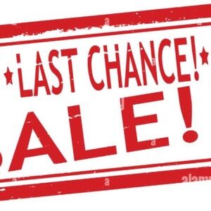 Last chance most items will be removed by Friday